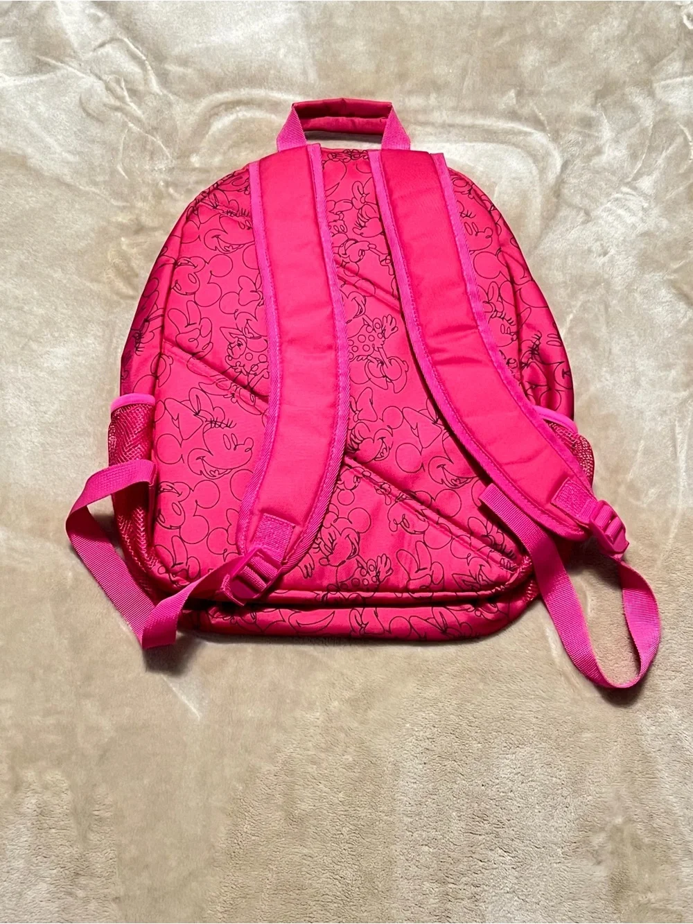 Kids Pink Minnie Mouse Backpack - Cute Everyday Bag